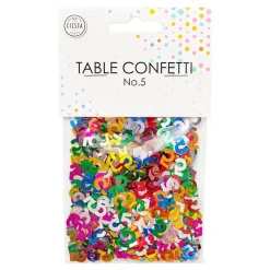 Bordkonfetti Tall 5 Fargmiks Metallic