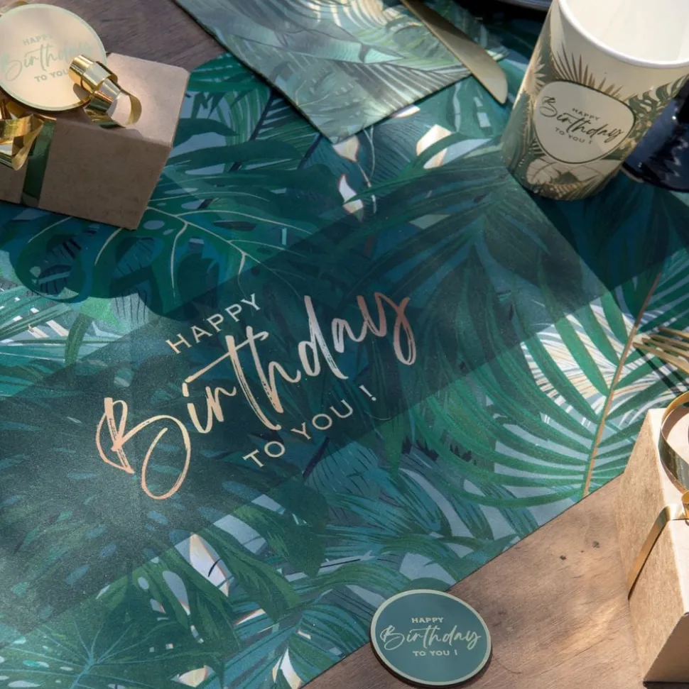 Bordløper Birthday Jungle Vert