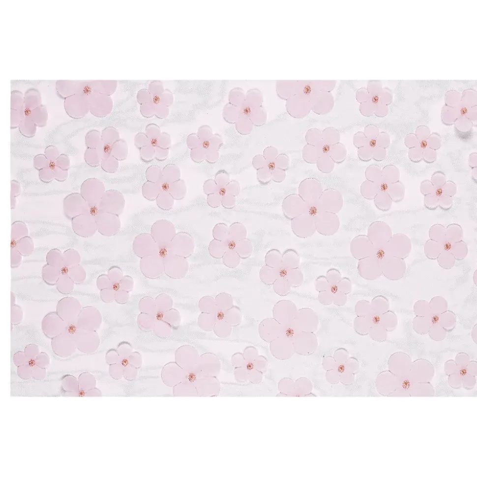 Bordløper Blomster Rosa Pastell