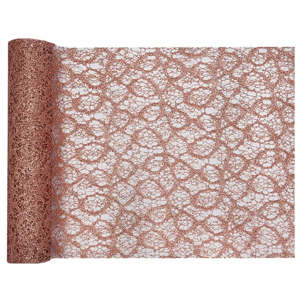 Bordløper Roségull Metallic