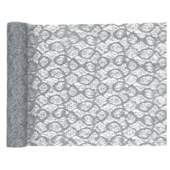 Bordløper Sølv Metallic