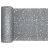 Bordløper Tykk Sølv Glitter