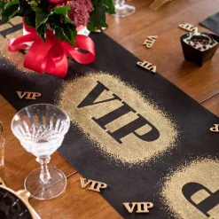Bordløper VIP Gull/Svart