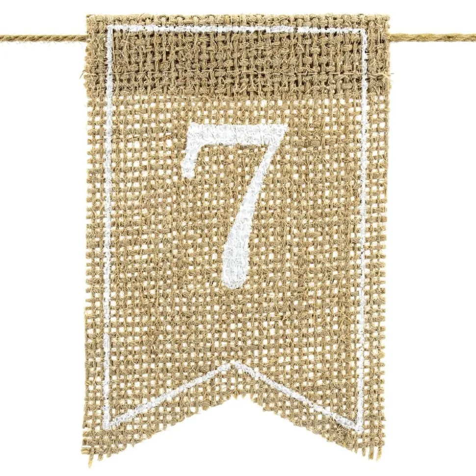 Bordplassering Tall Jute