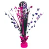 Bordpynt 18 Svart/Rosa Glitter