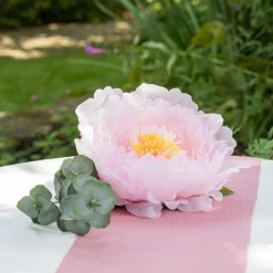 Bordsdekorasjon Peon Rosa