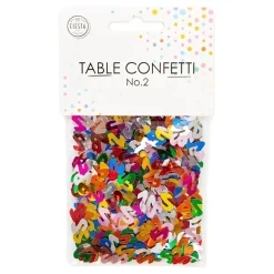 Bordskonfetti Tall 2 Fargemiks Metallic