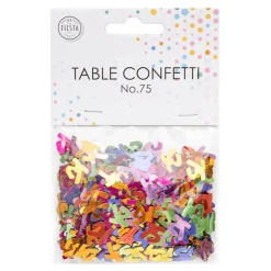 Bordskonfetti Tall 75 Fargemiks Metallic