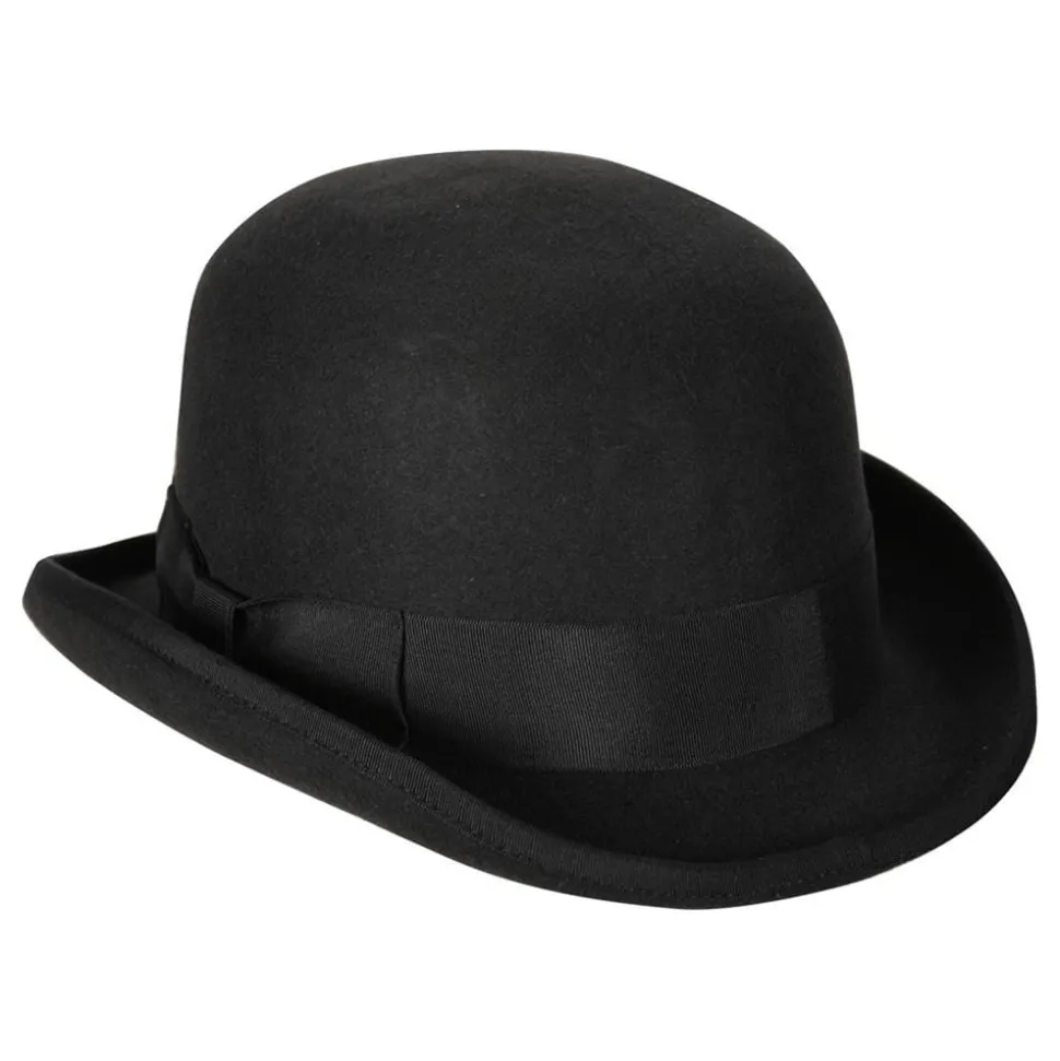 Bowlerhatt Svart Deluxe