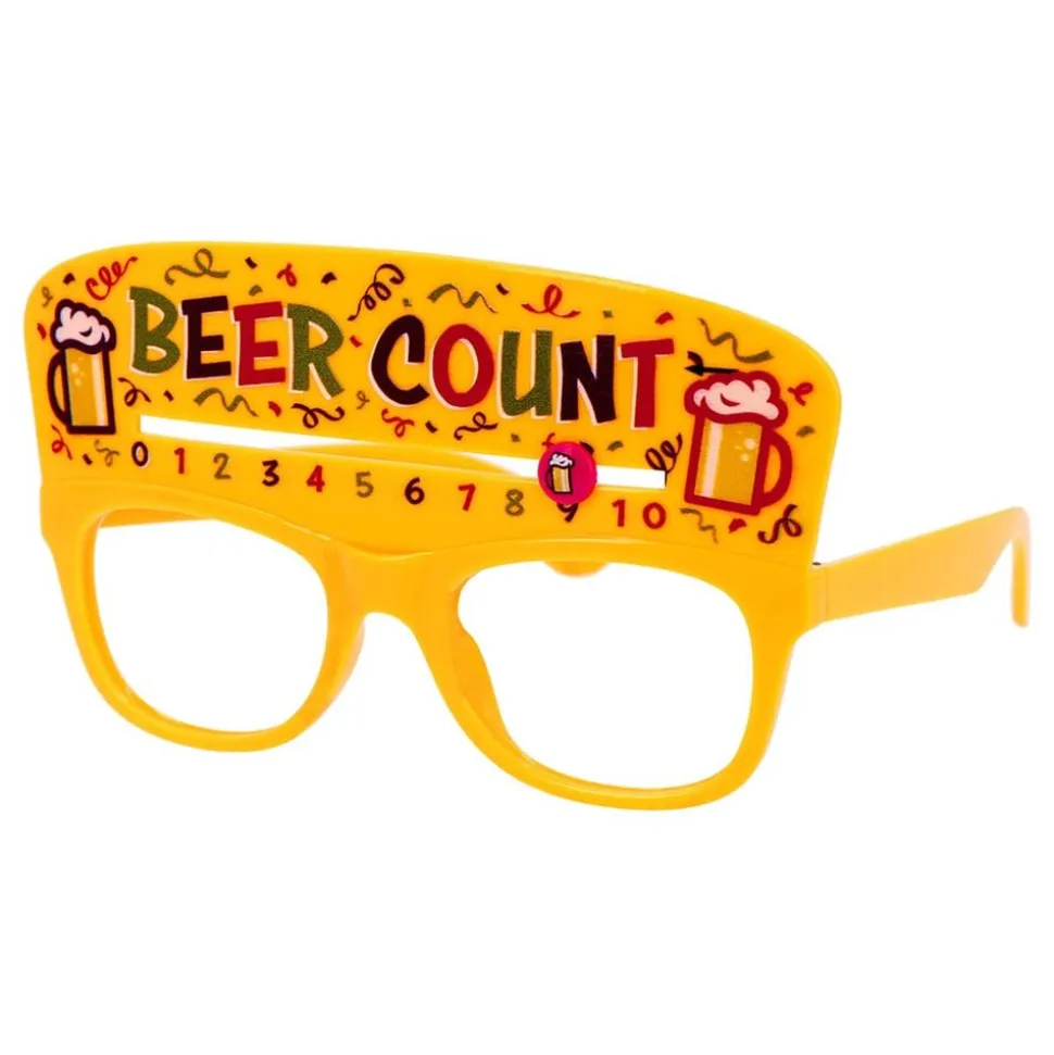 Briller Beer Count Gul