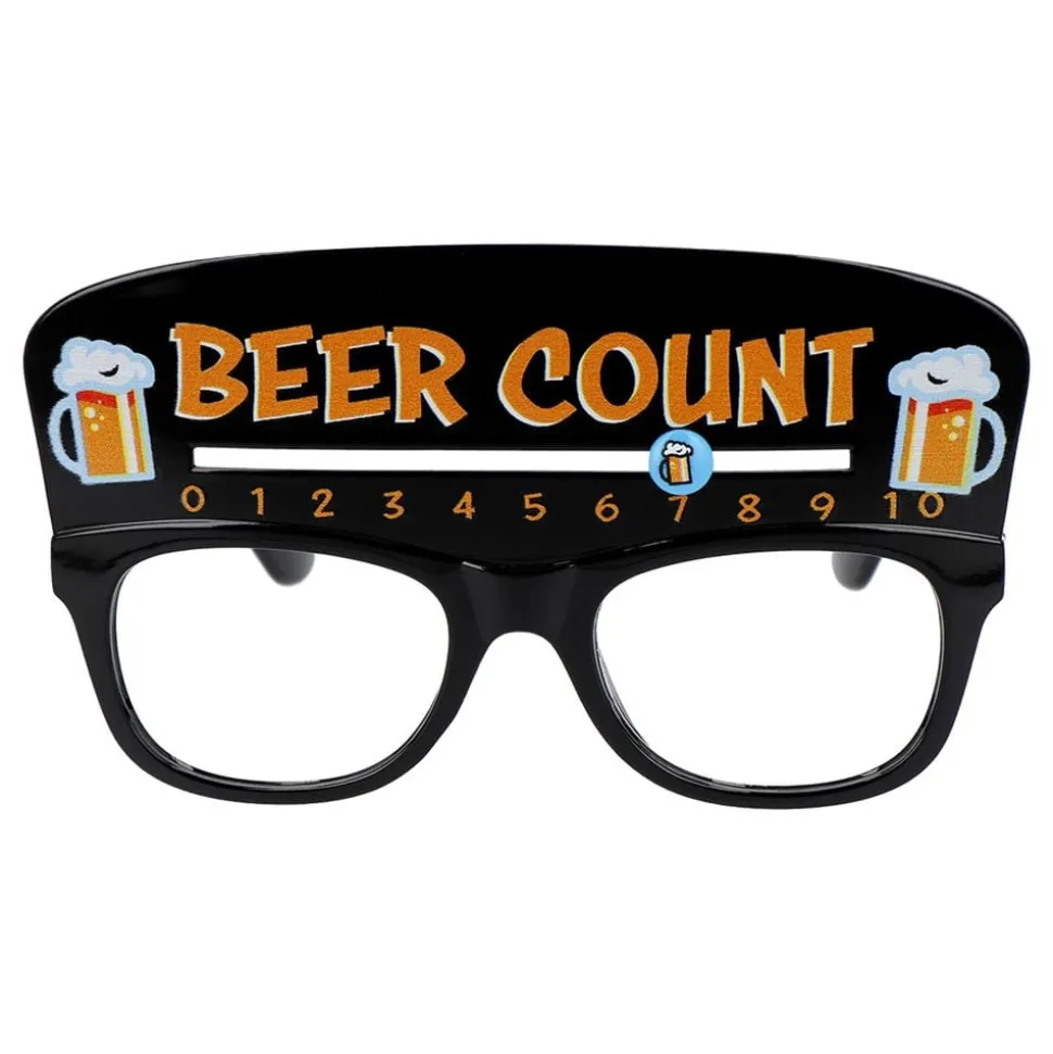 Briller Beer Count Svart
