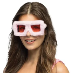 Briller Fluffy Rosa