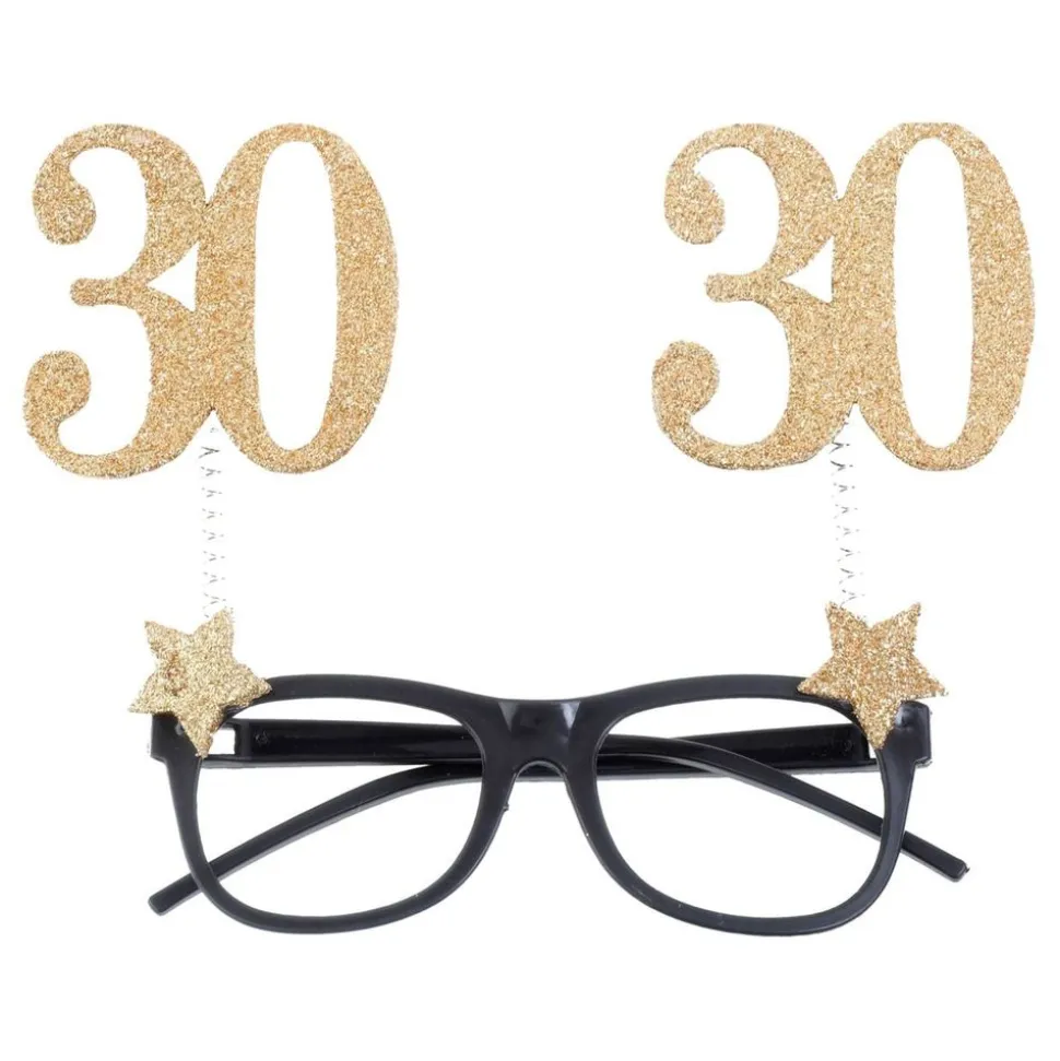 Briller 30 Gull