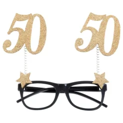 Briller 50 Gull