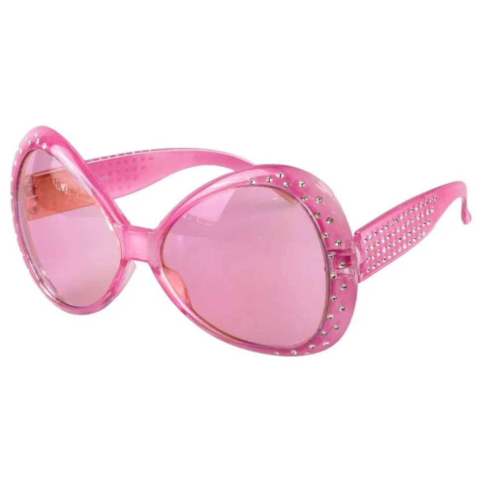 Briller med Strass Rosa