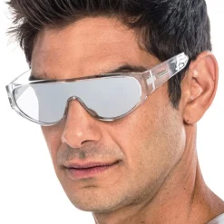 Briller Transparent med Speilglass