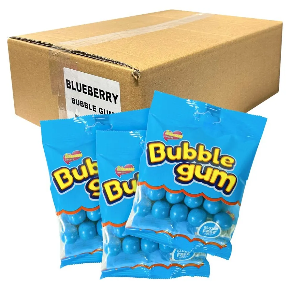 Bubble Gum Blåbær Storpakning