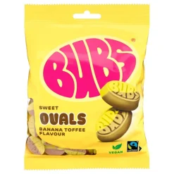 BUBS Banana Toffee Ovals Storpakning