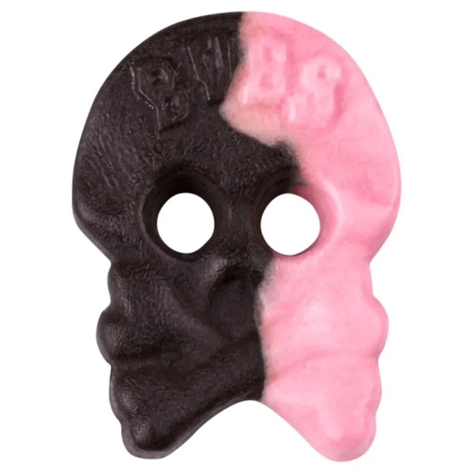 BUBS Raspberry Salty Licorice Skalle Foam Storpakning