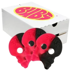 BUBS Raspberry Salty Licorice Skalle Storpakning