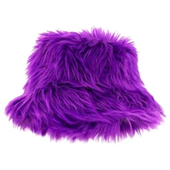 Bucket Hat Fluffy Lilla