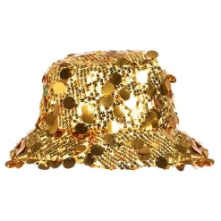Bucket Hat Paljetter Gull
