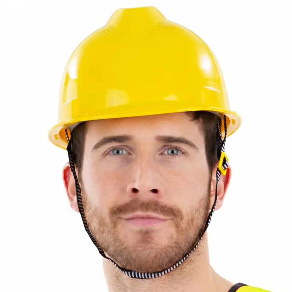 Byggehjelm Gul