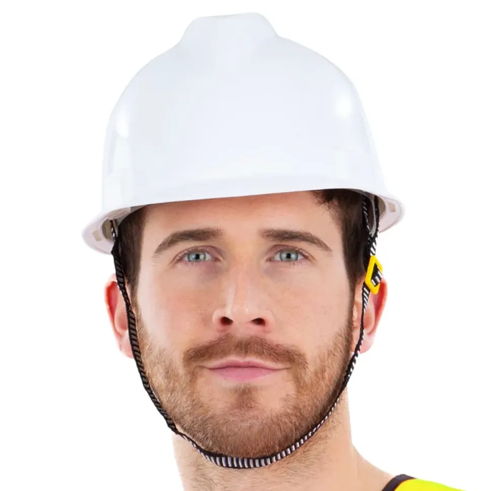 Byggehjelm Hvit