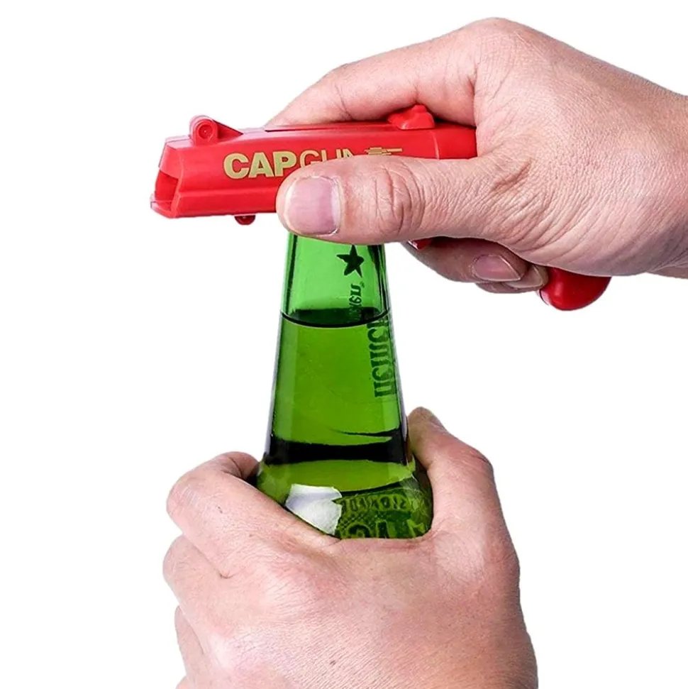 Capgun flaskeåpner