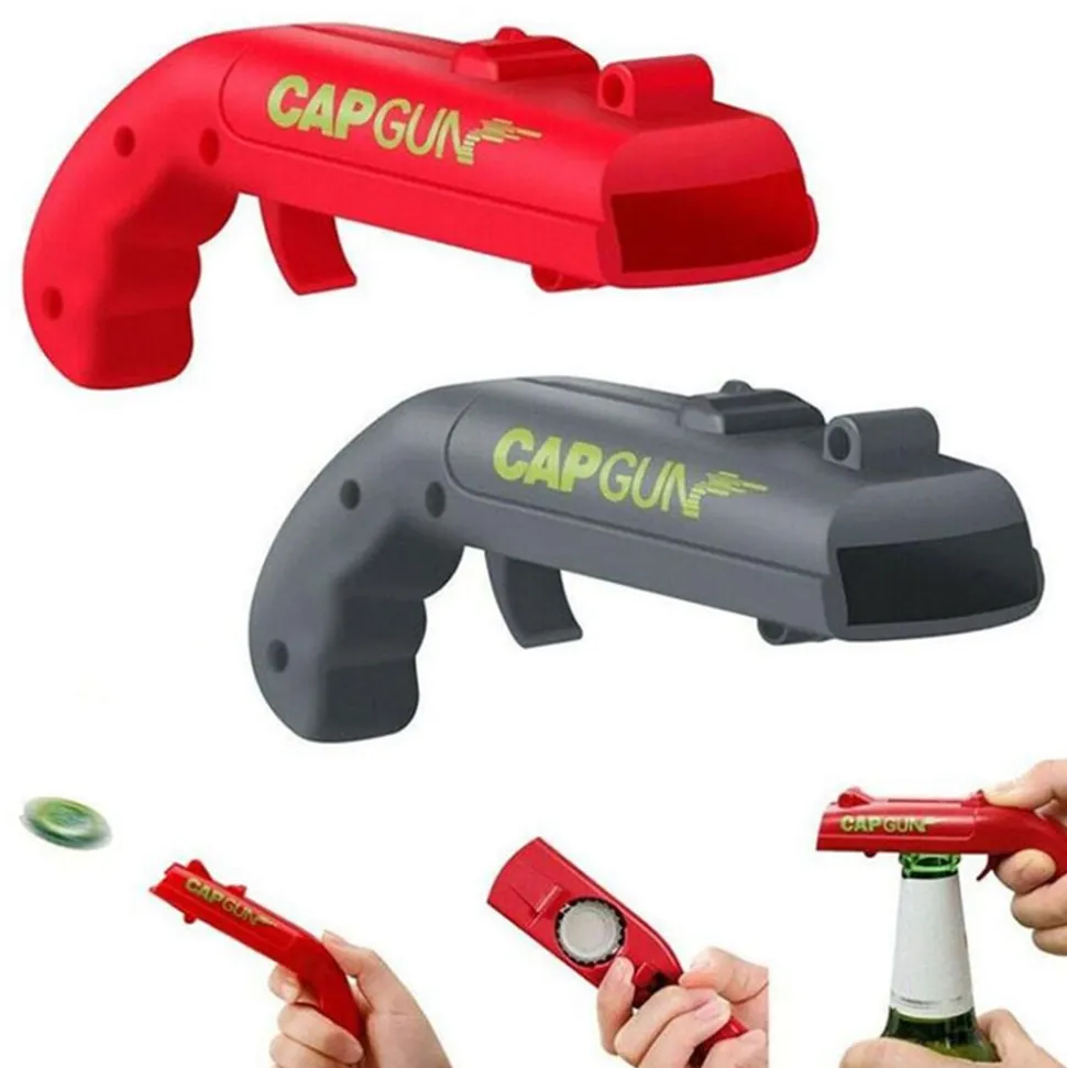 Capgun flaskeåpner