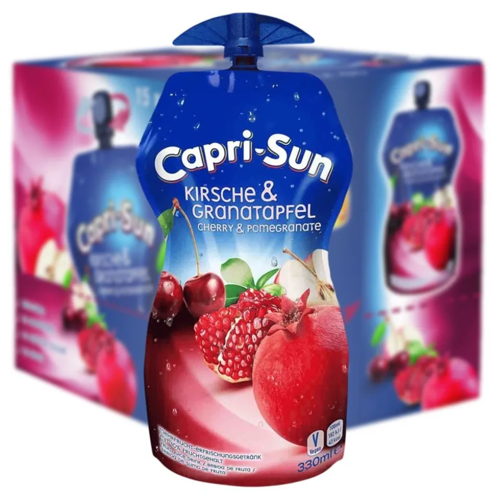 Capri-Sun Kirsebær & Granateple Storpakning