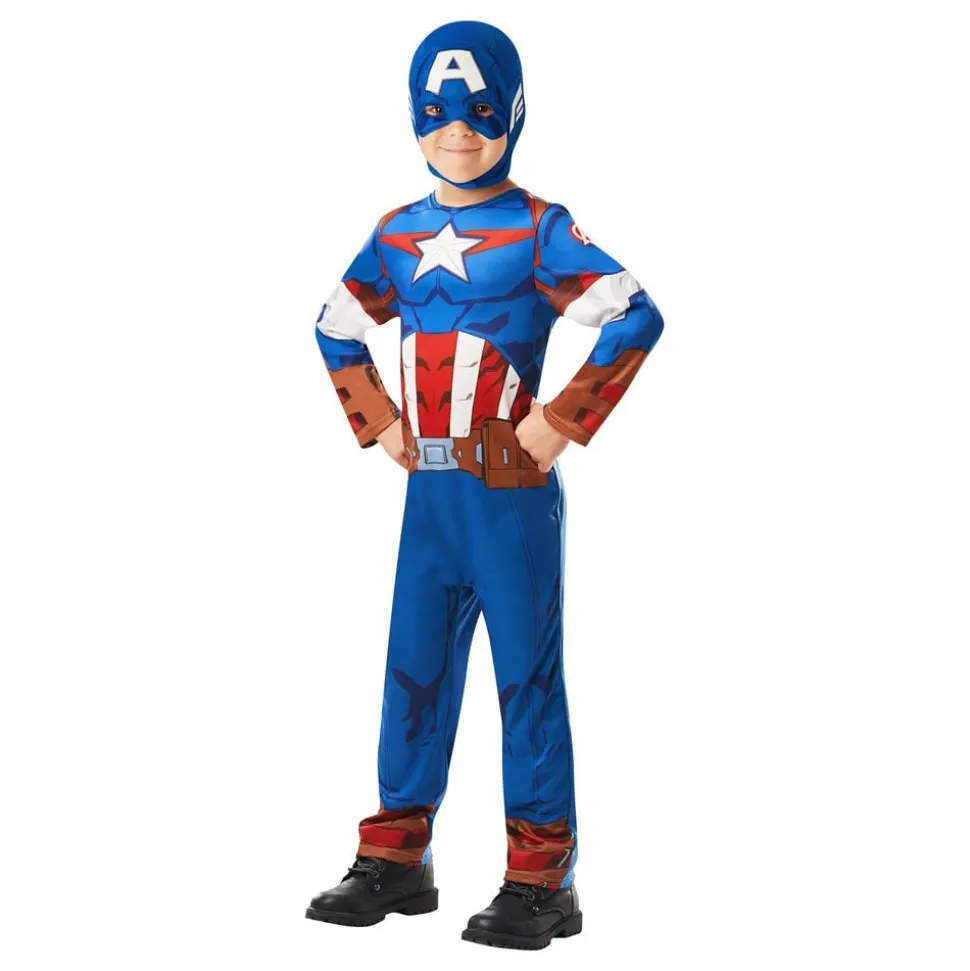 Captain America Barn Kostyme