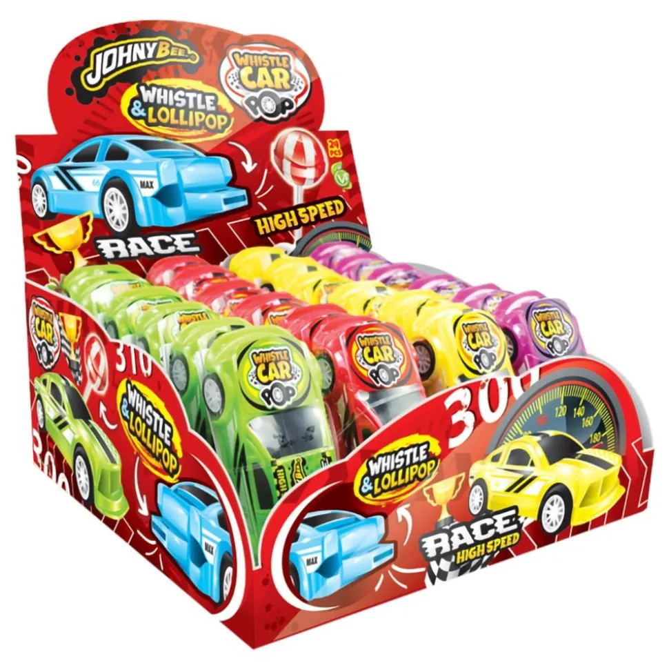 Car Whistle & Lollipop storpakning