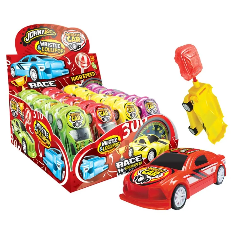 Car Whistle & Lollipop storpakning