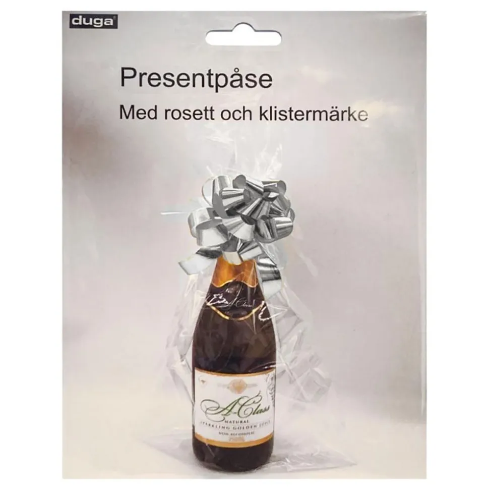 Cellofan Innpakningssett Sølv
