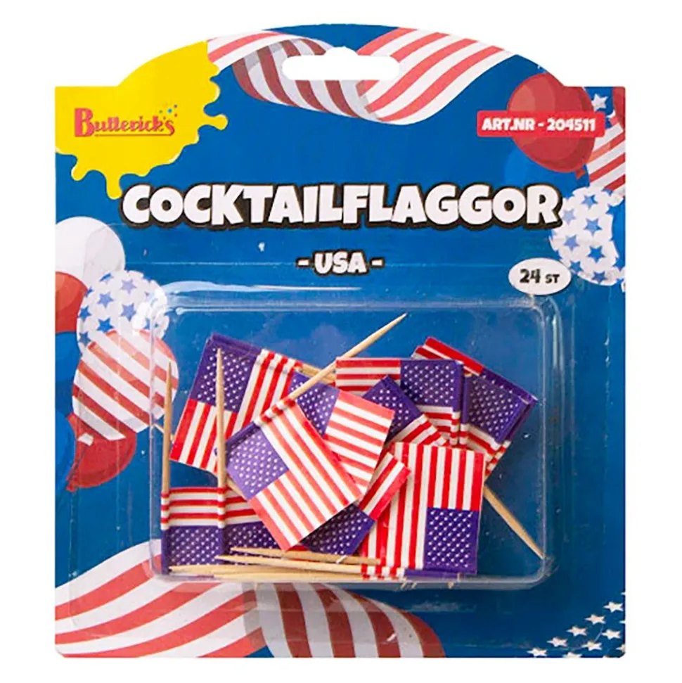 Cocktailflagg USA