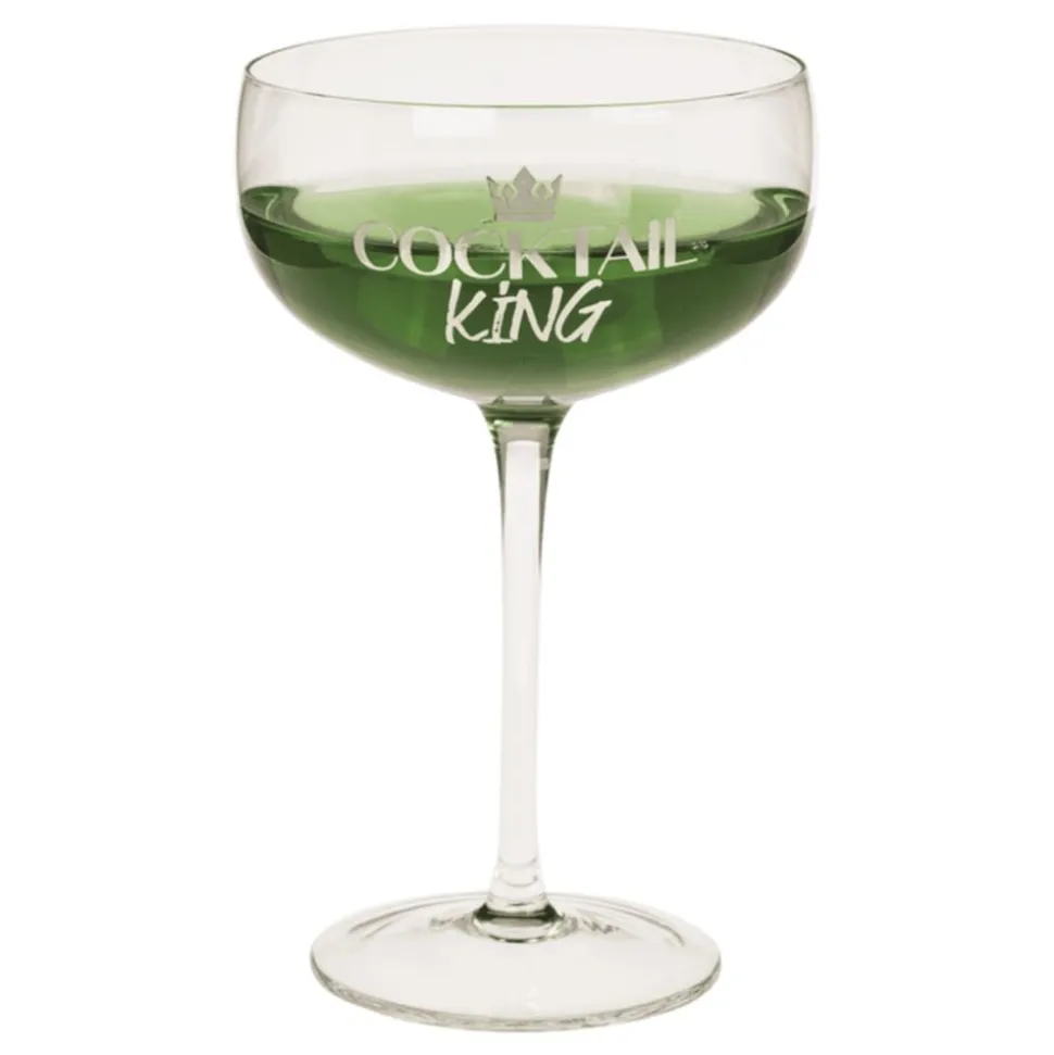 Cocktailglass Sett King & Queen