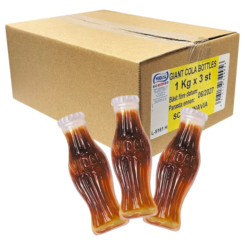 Cola Bottles XL Storpakning
