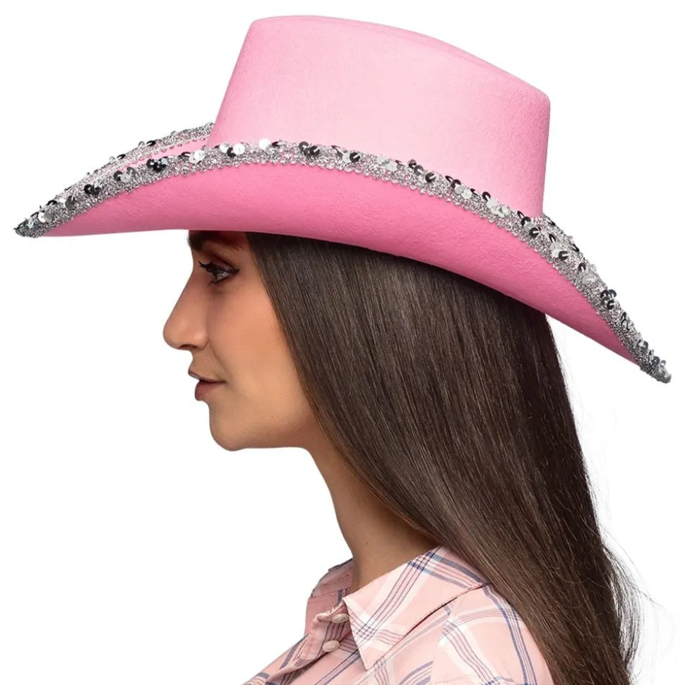 Cowboyhatt Rosa