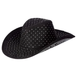 Cowboyhatt Svart med Steiner