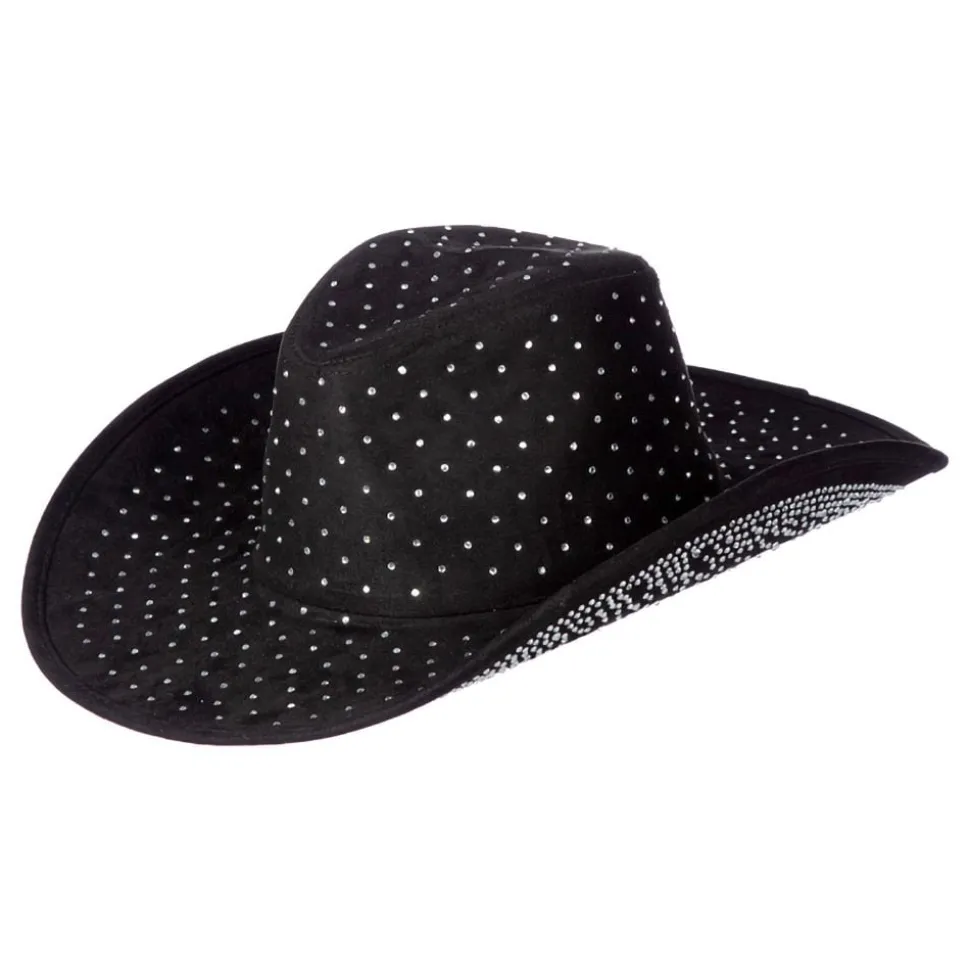 Cowboyhatt Svart med Steiner