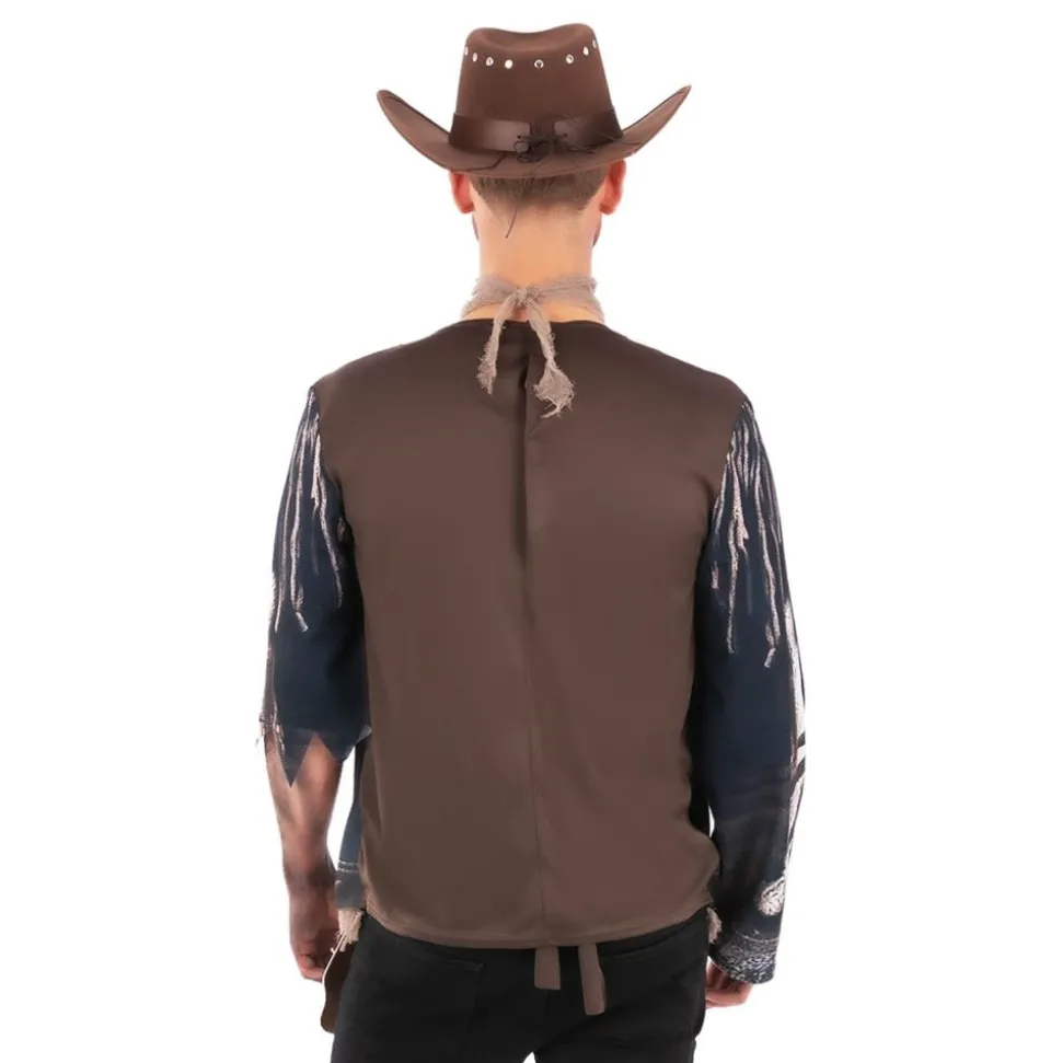Cowboy Skjelett Kostyme