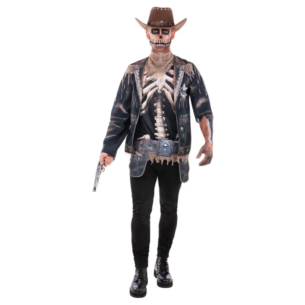 Cowboy Skjelett Kostyme