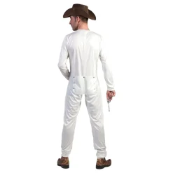 Cowboy Undertøy Hvit Kostyme