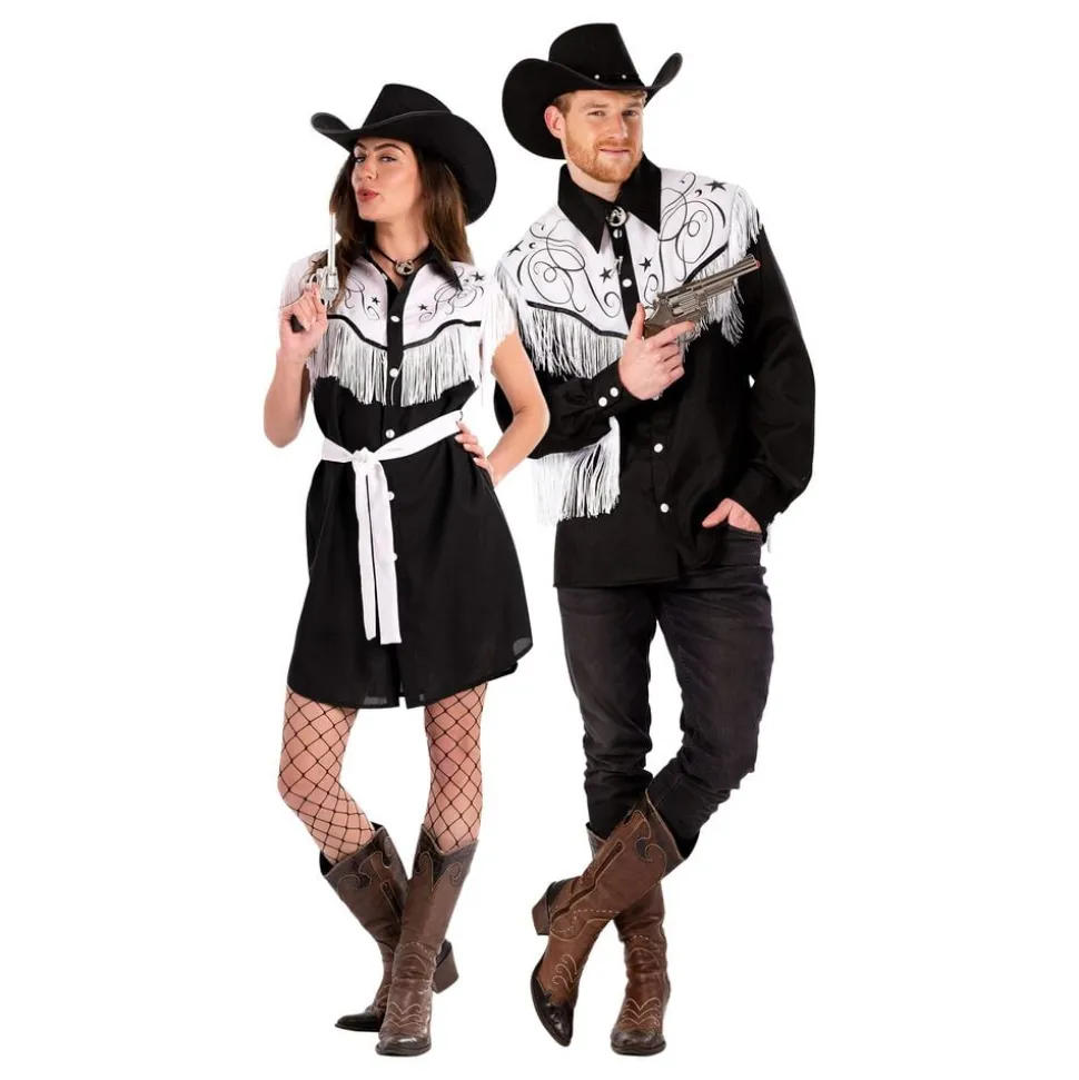 Cowgirl Claudette Kjole Kostyme