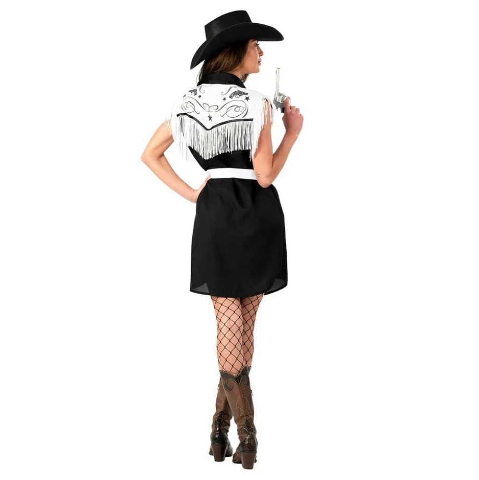 Cowgirl Claudette Kjole Kostyme