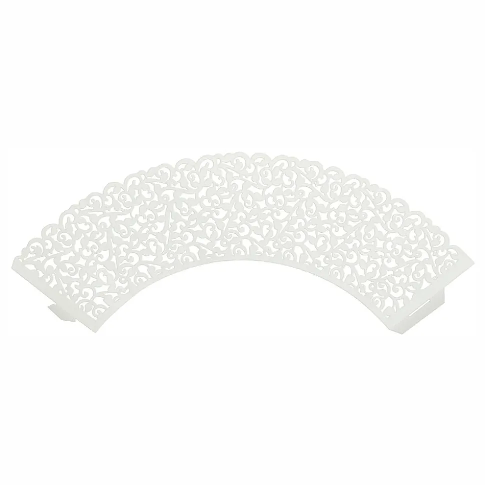 Cupcake Wrappers Hvit Lace