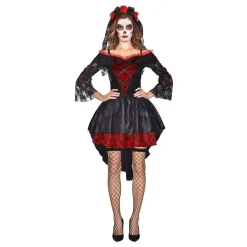 Day of The Dead Dame Kostyme
