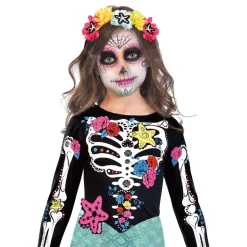 Day of The Dead Havfrue Barn Kostyme
