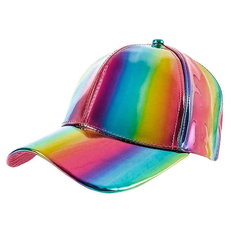Disco-cap Holografisk Flerfarget